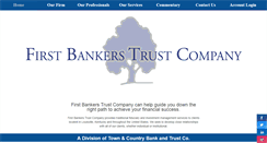 Desktop Screenshot of firstbankerstrust.com